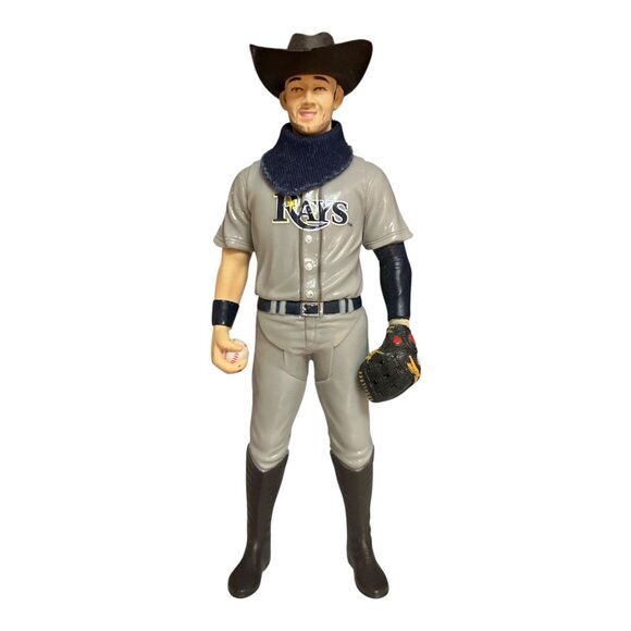 Kevin Kiermaier “The Outlaw” Action Figure – Tampa Bay Rays Promo Cowboy Figurin - Picture 1 of 3